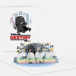 New Playpop Card Star Wars Darth Vader Birthday Destiny Lovepop